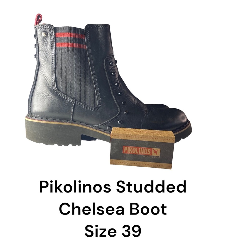 Pikolinos Studded Chelsea Boot - size 39